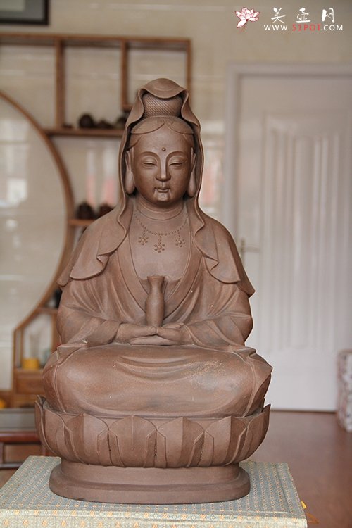 紫砂壶图片：座莲正观音 - 美壶网