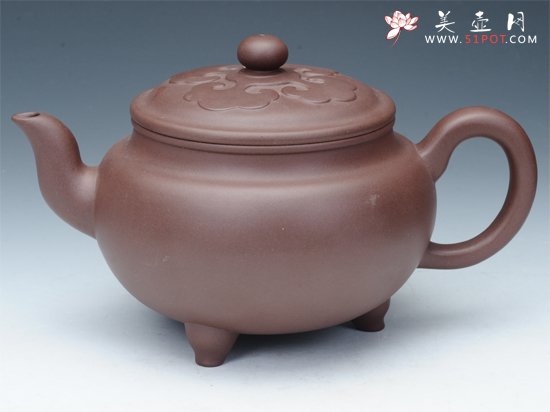 紫砂壶图片：大彬如意 - 美壶网