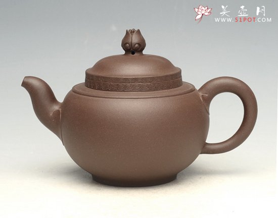 紫砂壶图片：花开富贵 - 美壶网