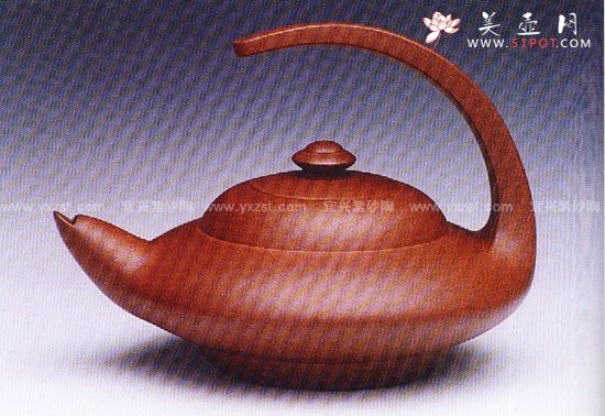 紫砂壶图片：飞碟壶 - 美壶网