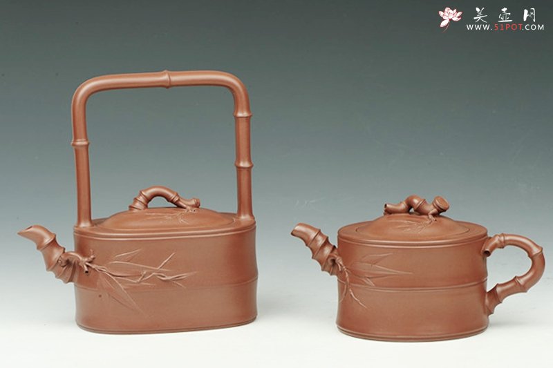 紫砂壶图片：竹段 - 美壶网