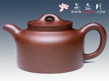 紫砂壶图片：平盖莲子 - 美壶网