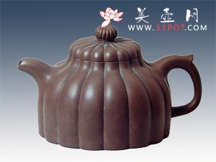 紫砂壶图片：半菊 - 美壶网