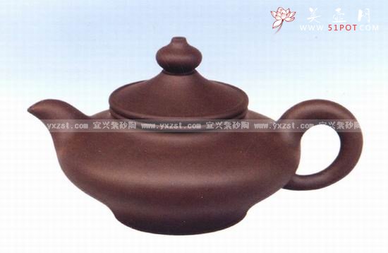 紫砂壶图片：虚扁 - 美壶网