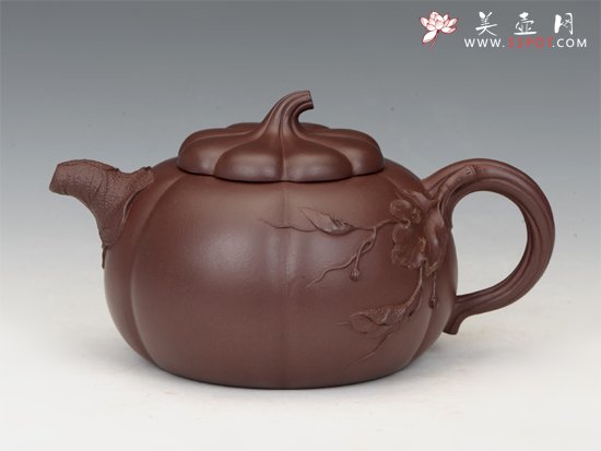 紫砂壶图片：南瓜 - 美壶网