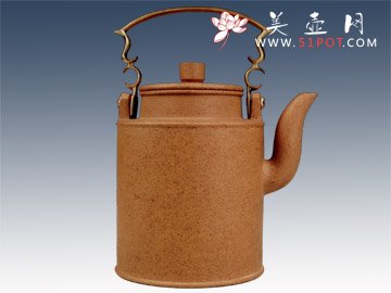 紫砂壶图片：高洋桶三届太博会金奖作品 - 美壶网