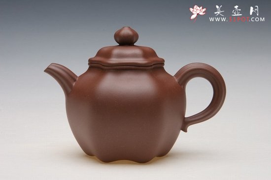 紫砂壶图片：筋纹莲子 - 美壶网