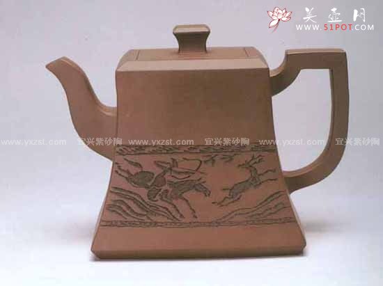 紫砂壶图片：长鸣壶 - 美壶网