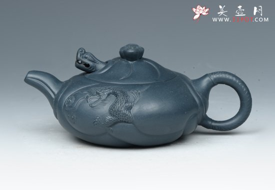 紫砂壶图片：鱼化龙3 - 美壶网