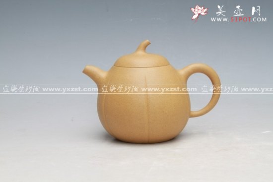 紫砂壶图片：茄瓜壶 - 美壶网