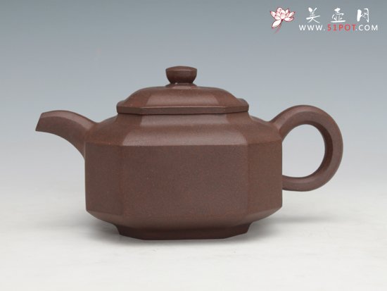 紫砂壶图片：八方壶 - 美壶网