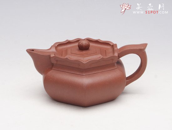 紫砂壶图片：如意僧帽 - 美壶网