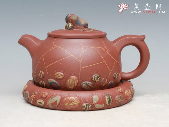 紫砂壶图片：福满乾坤 - 美壶网