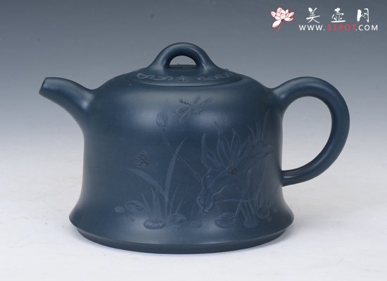 紫砂壶图片：段泥金钟 - 美壶网