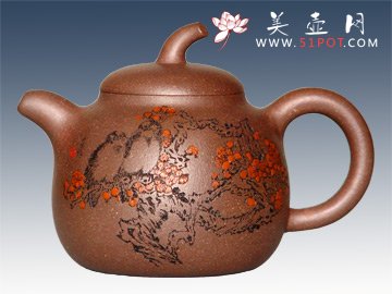 紫砂壶图片：茄段 - 美壶网