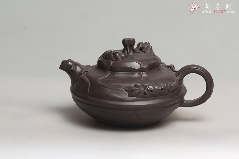 紫砂壶图片：风卷葵 - 美壶网