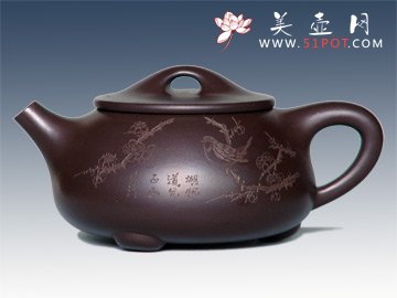 紫砂壶图片：石瓢 - 美壶网