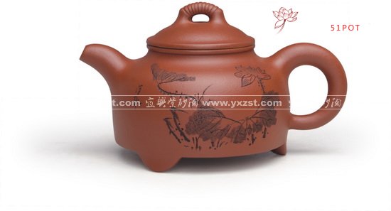 紫砂壶图片：小三足 - 美壶网