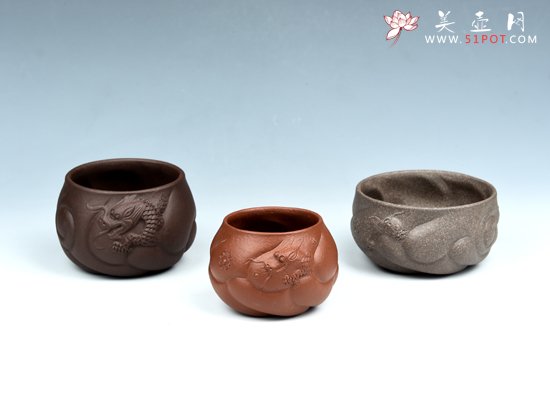 紫砂壶图片：品茗杯 - 美壶网