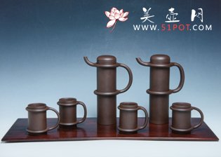 紫砂壶图片：结组壶 - 美壶网