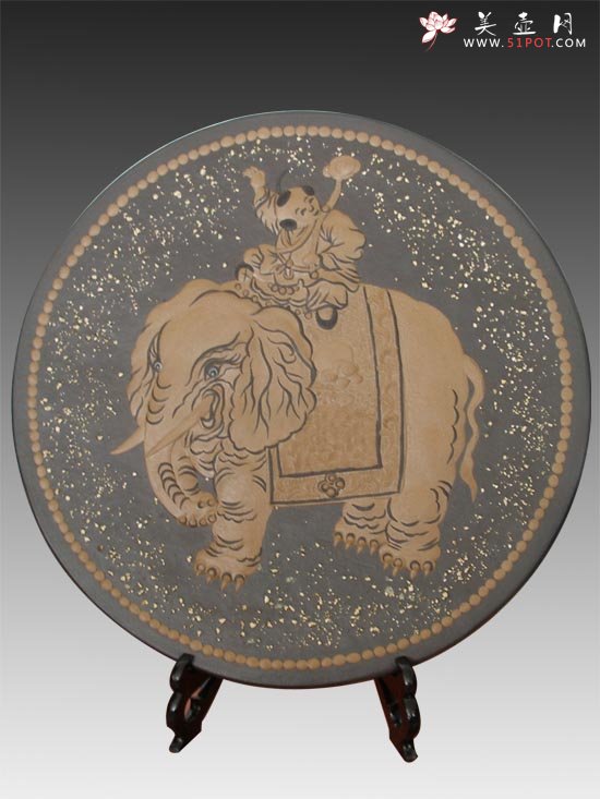 紫砂壶图片：吉祥如意 - 美壶网