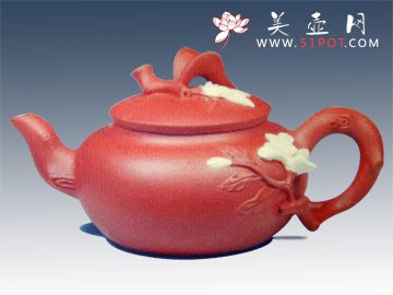 紫砂壶图片：暗香 - 美壶网