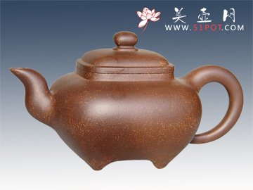 紫砂壶图片：四方大传炉 - 美壶网