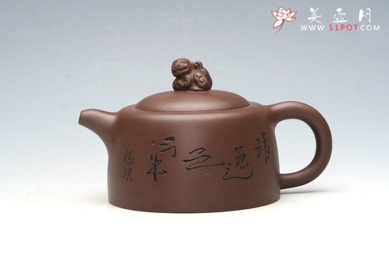 紫砂壶图片：狮球 - 美壶网