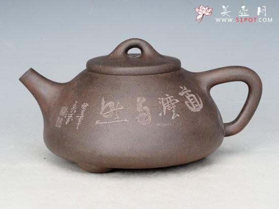 紫砂壶图片：石瓢 - 美壶网