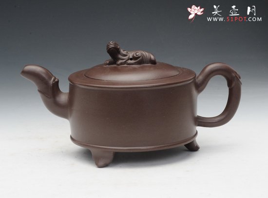 紫砂壶图片：狮球 - 美壶网