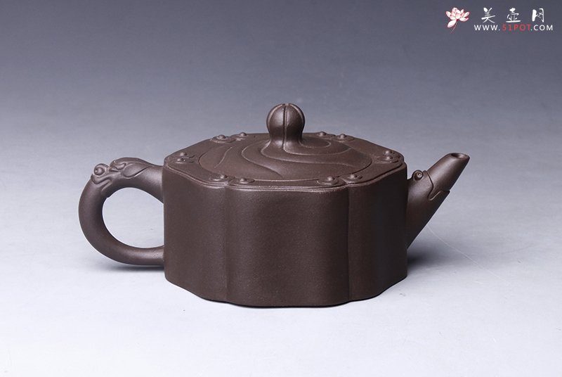 紫砂壶图片：龙头如意 - 美壶网
