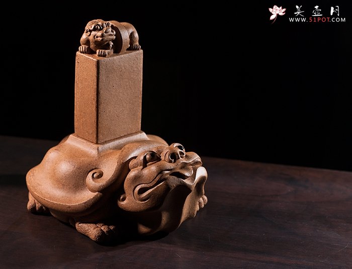 紫砂壶图片：赑屃 - 美壶网