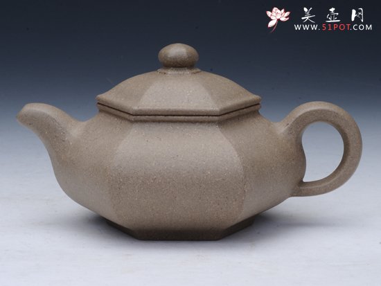 紫砂壶图片：六方宫灯 - 美壶网