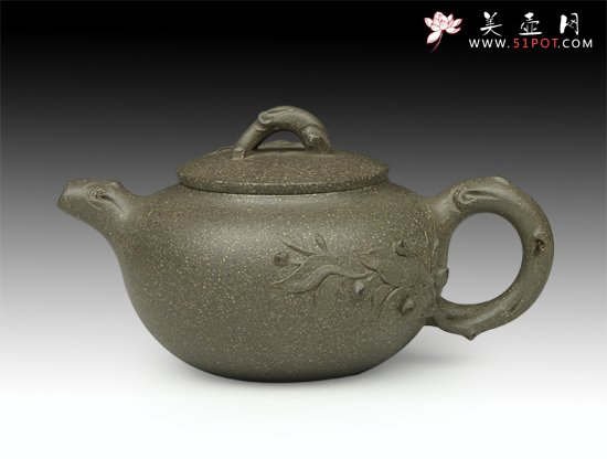 紫砂壶图片：寿桃 - 美壶网