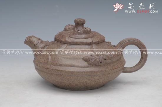 紫砂壶图片：风卷葵 - 美壶网