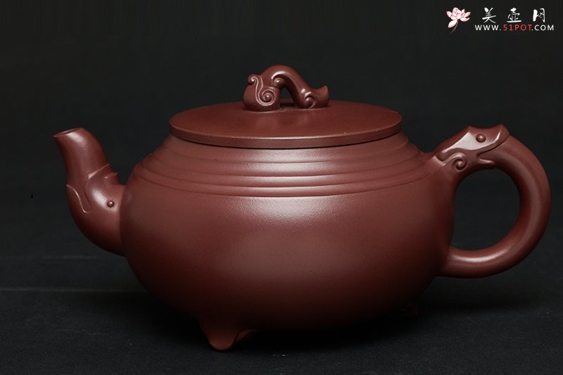 紫砂壶图片：双龙如意 - 美壶网