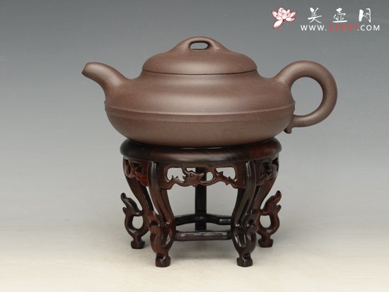 紫砂壶图片：线圆   容量：500cc - 美壶网