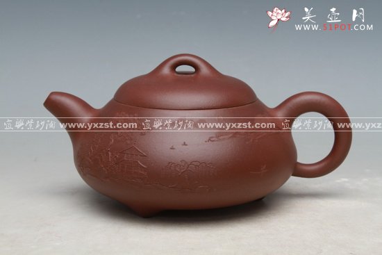 紫砂壶图片：景舟石瓢 - 美壶网