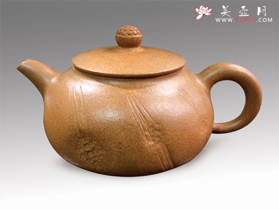 紫砂壶图片：树韵 - 美壶网