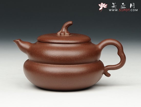 紫砂壶图片：葫芦壶 - 美壶网