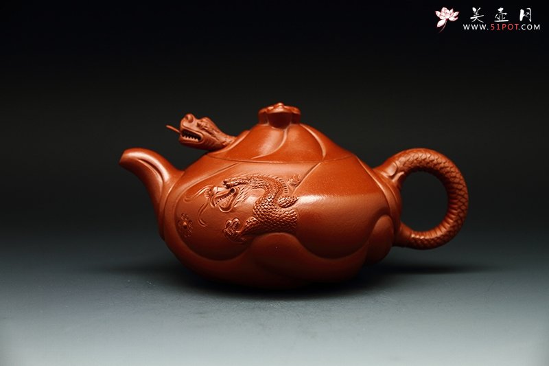 紫砂壶图片：鱼化龙 - 美壶网