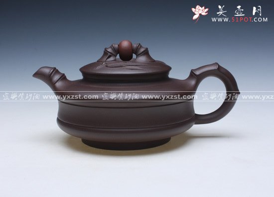 紫砂壶图片：逍遥竹 - 美壶网