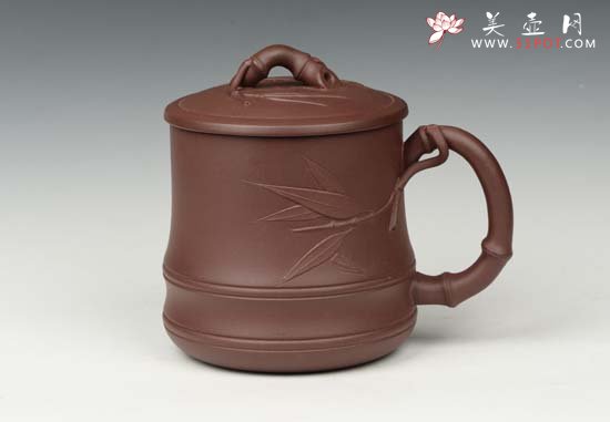 紫砂壶图片：竹节杯一 - 美壶网