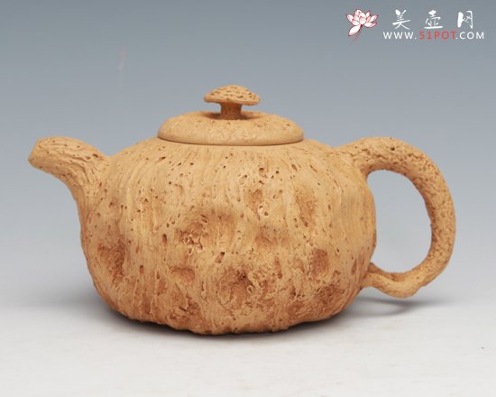 紫砂壶图片：供春(全手工制作)容量：350cc - 美壶网