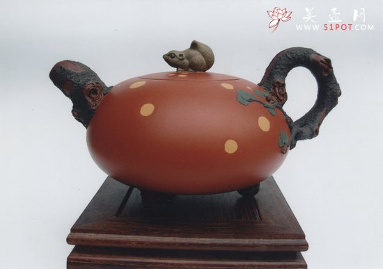 紫砂壶图片：三珍乐 - 美壶网