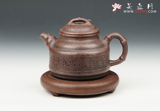 紫砂壶图片：竹鼎 - 美壶网