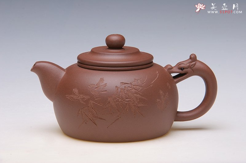 紫砂壶图片：龙吻 - 美壶网