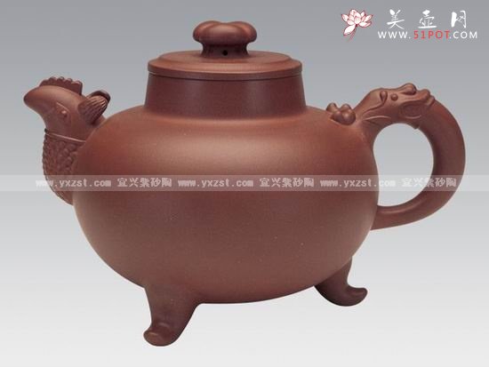 紫砂壶图片：天鸡壶 - 美壶网