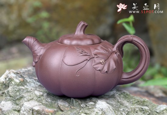 紫砂壶图片：南瓜 - 美壶网