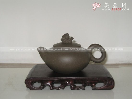 紫砂壶图片：鱼跃 - 美壶网